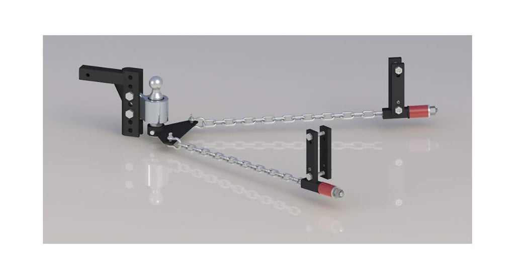 Weight Distribution Hitch 2 Inch Shank 8 Inch Drop 2 Inch Ball H506277