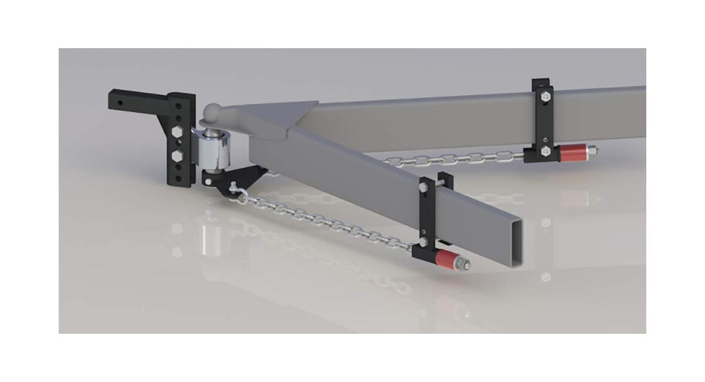 Weight Distribution Hitch 2 Inch Shank 8 Inch Drop 2 Inch Ball H506277