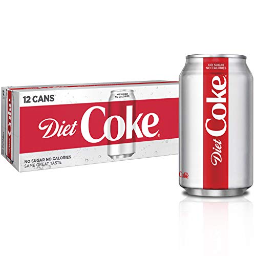 Diet Coke Soda Soft Drink, 12 fl oz, 12 Pack C548