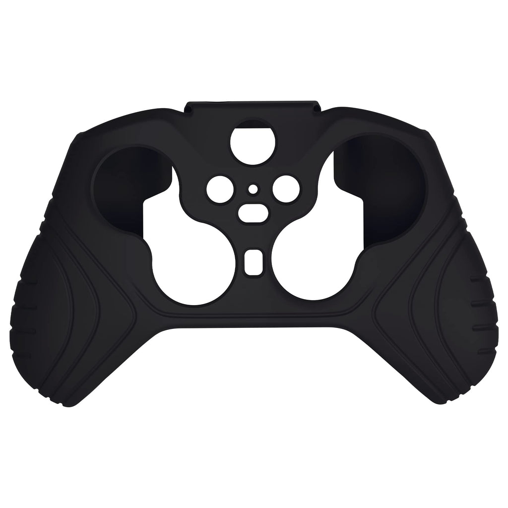Anti Slip Silicone Case Cover for Xbox Elite Wireless Controller Series 2 with Thumb Grip Caps - Black Z11294