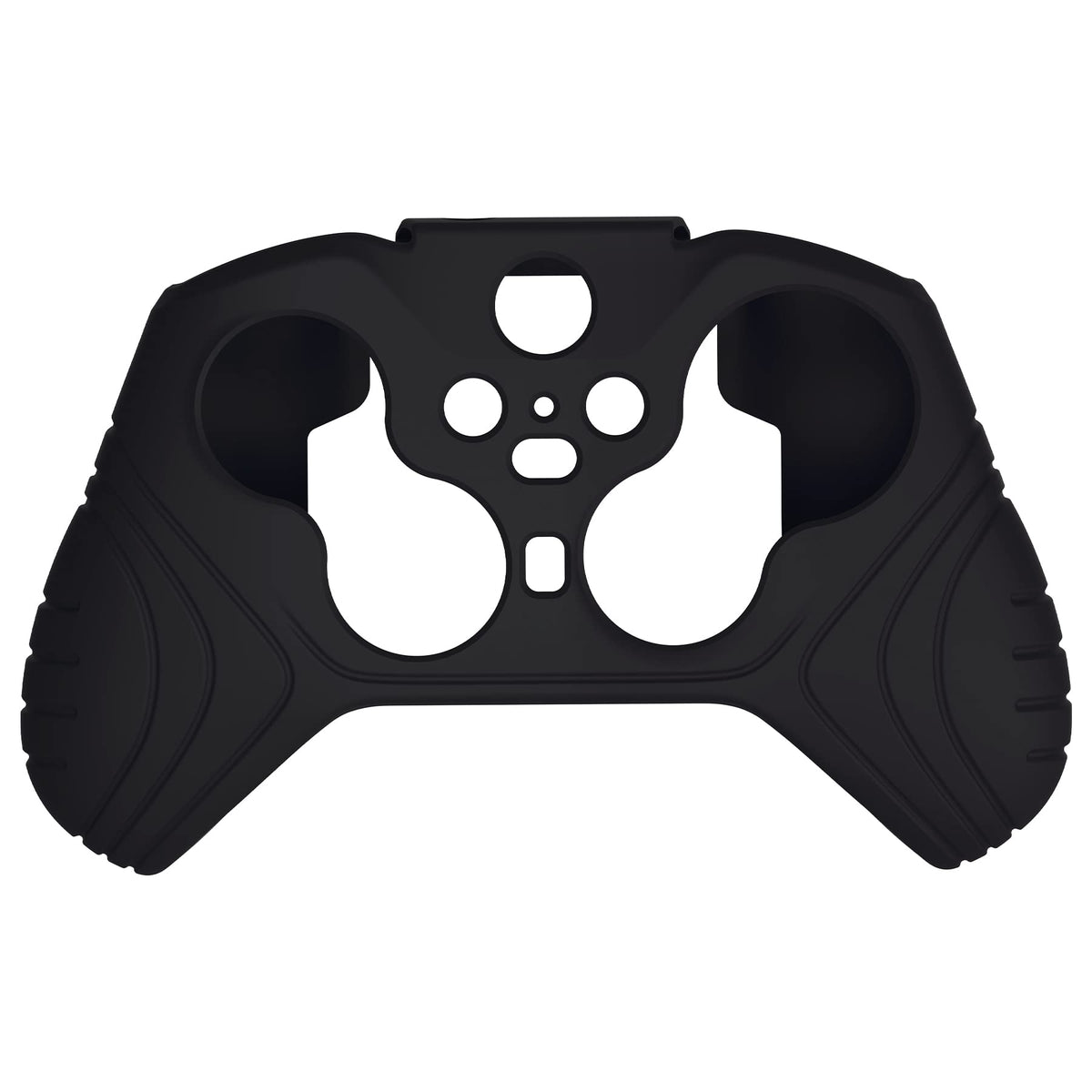Anti Slip Silicone Case Cover for Xbox Elite Wireless Controller Series 2 with Thumb Grip Caps - Black Z11294