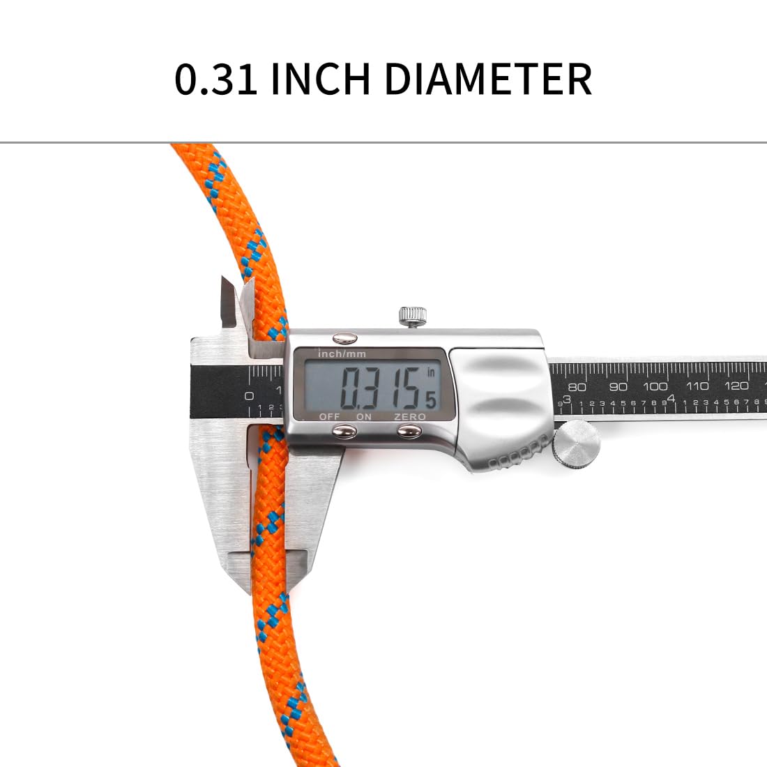 8mm High Strength Polyester Climbing Rope H591748