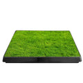 Indoor Dog Potty Training Pad with Removable Waste Tray, Artificial Turf, 25"×20" U30033