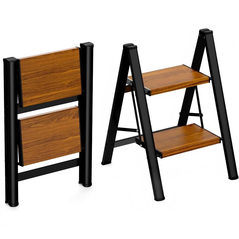 Lightweight Aluminum Folding Step Ladder Z929