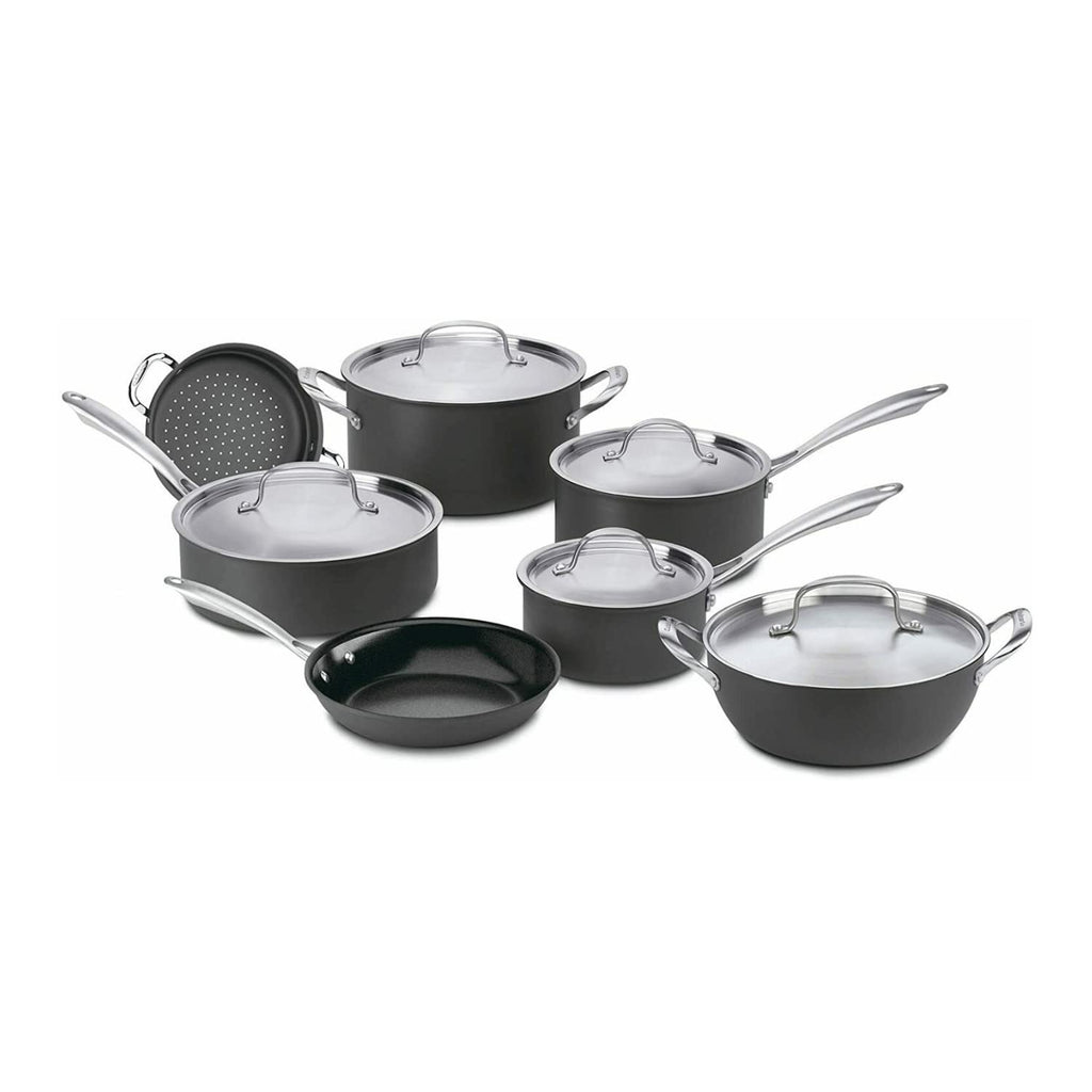 Hard Anodized 12-Piece Cookware Set I187