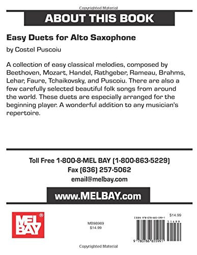 Alto Saxophone Duets D52630