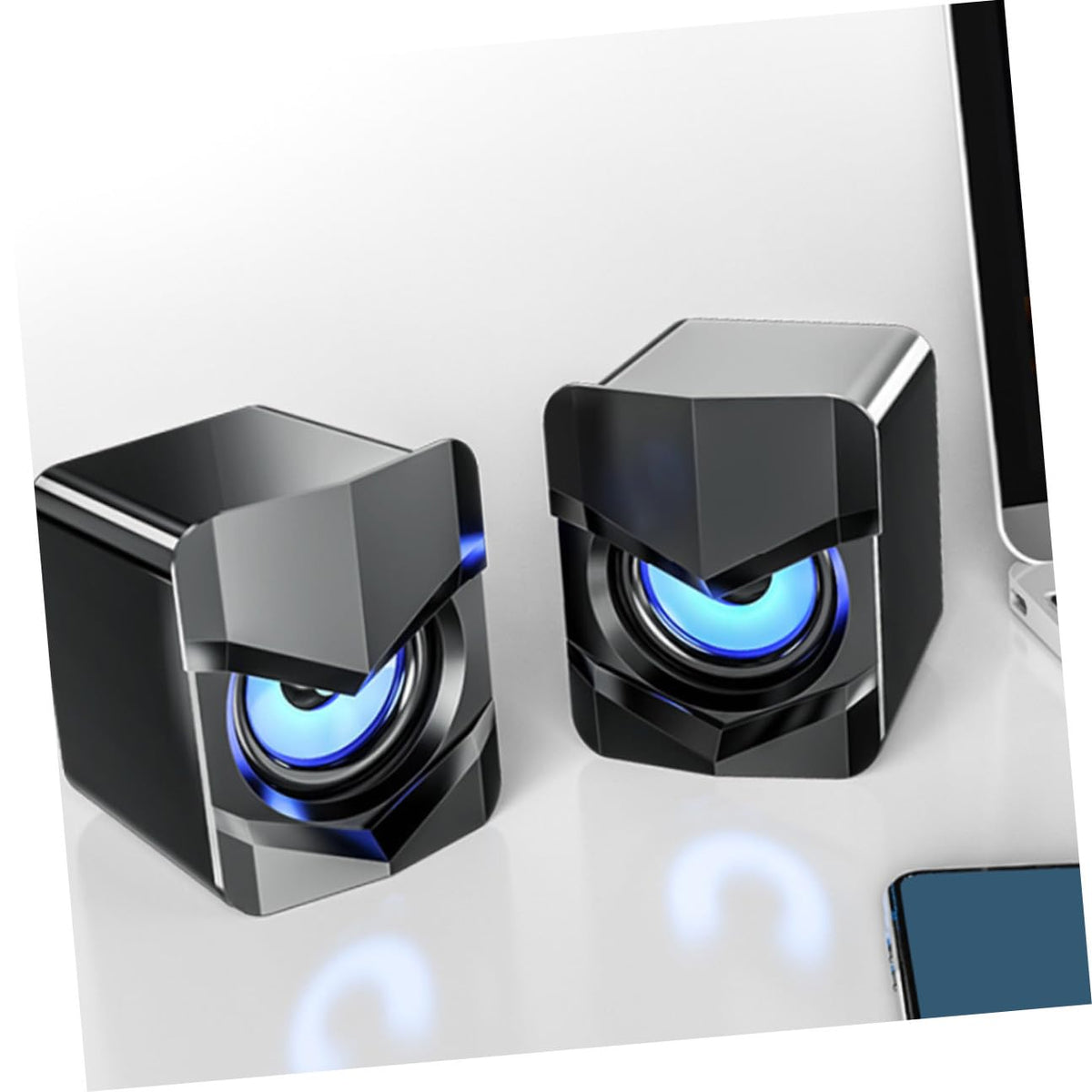 2 Pack USB Powered Mini Computer Speakers C26779