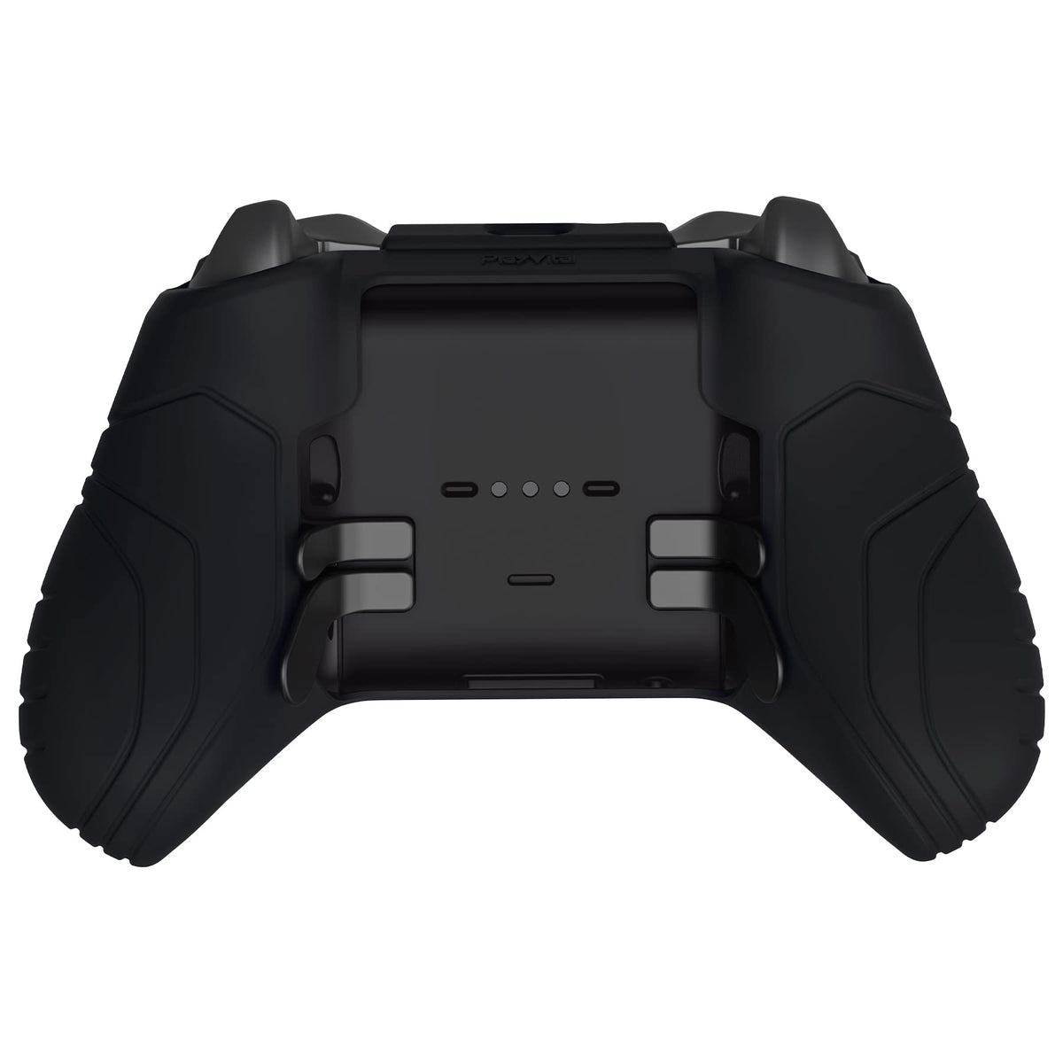 Anti Slip Silicone Case Cover for Xbox Elite Wireless Controller Series 2 with Thumb Grip Caps - Black Z11294