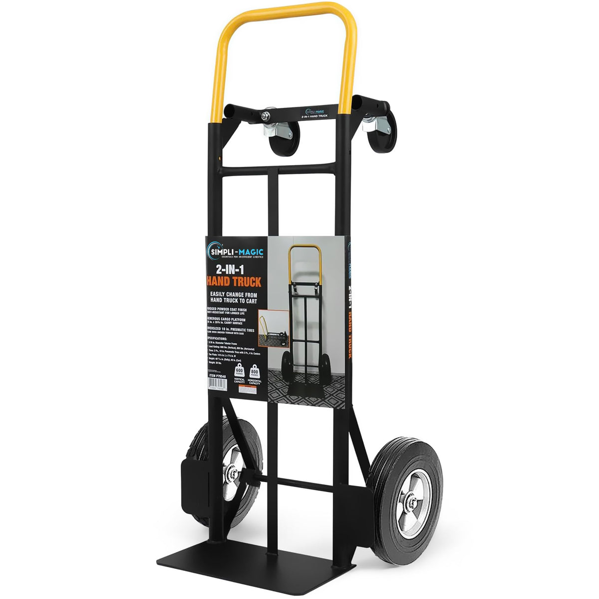 2 in 1 Convertible Hand Truck and Dolly C9380