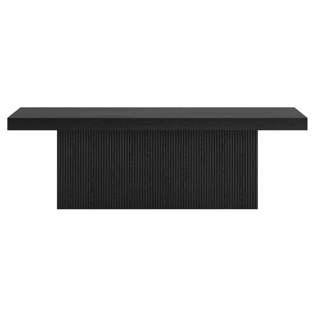 48" Modern Fluted Coffee Table Y9423