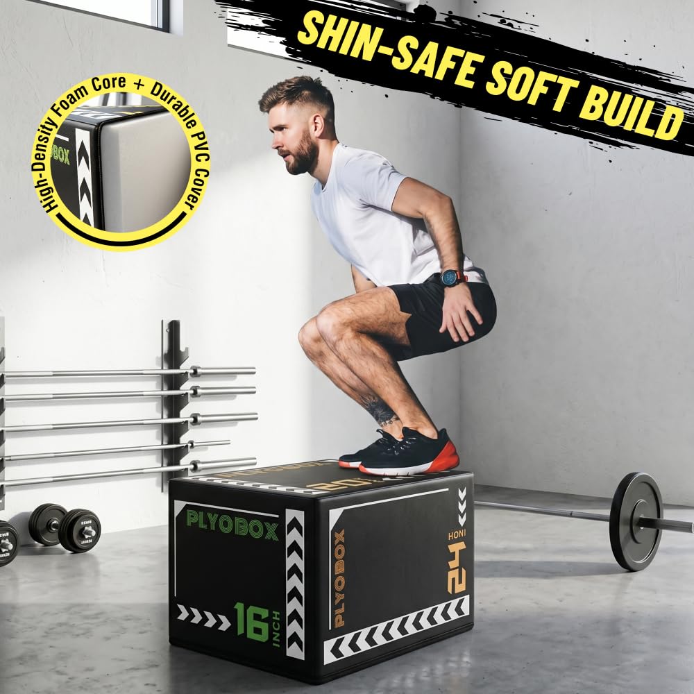 3-in-1 Adjustable Foam Plyo Box U643156