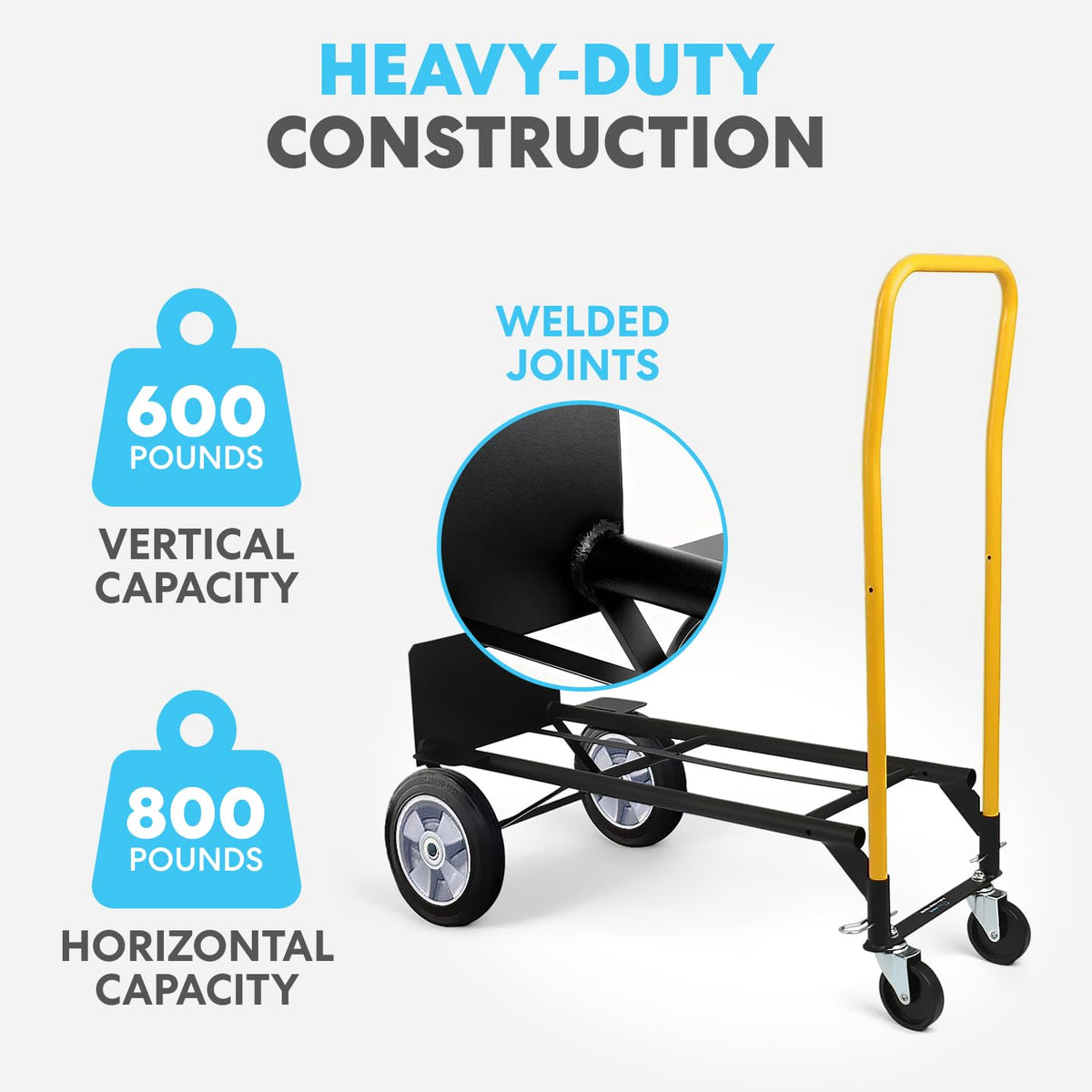 2 in 1 Convertible Hand Truck and Dolly C9380