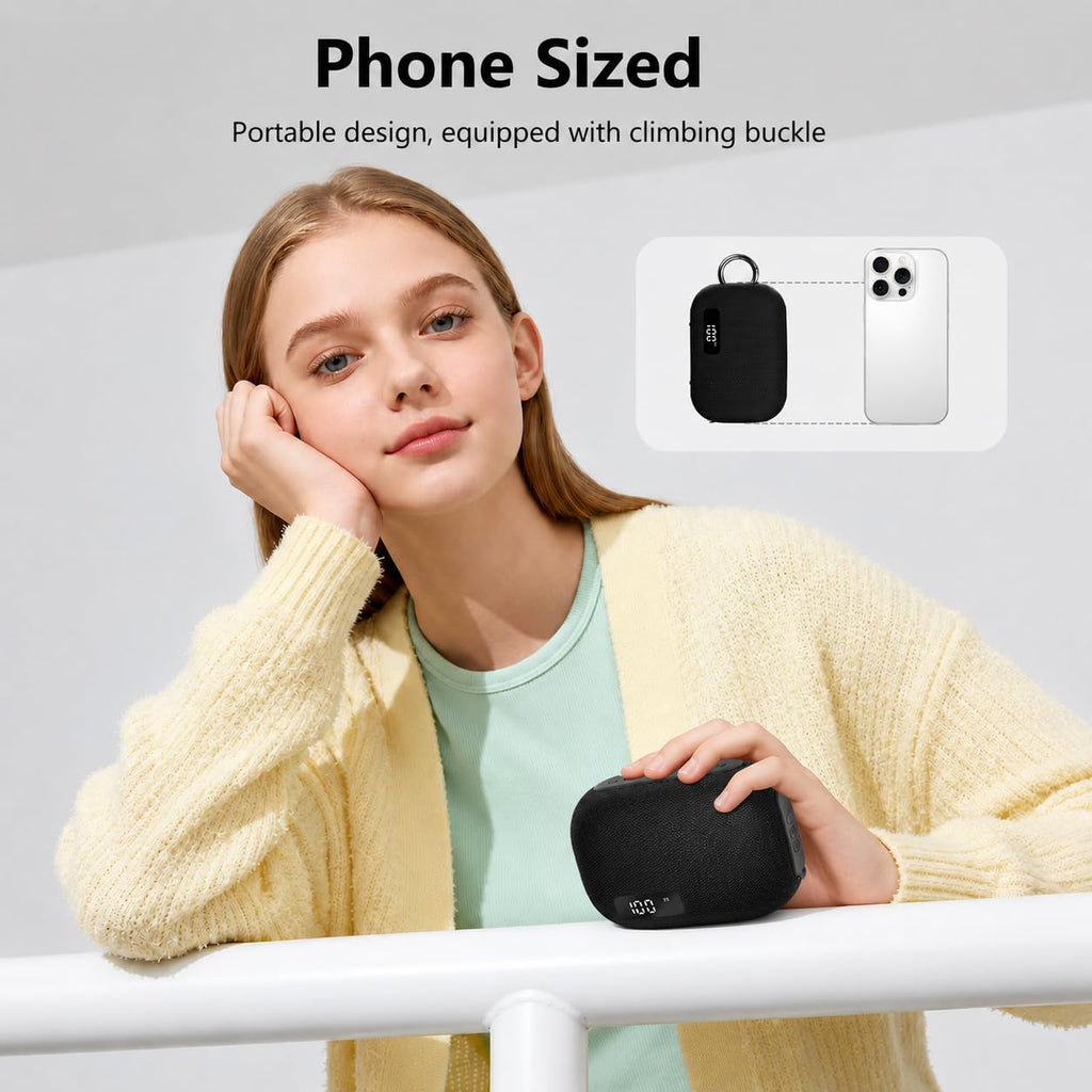 Portable IP67 Waterproof Bluetooth Speaker with Digital Battery Display Y4994