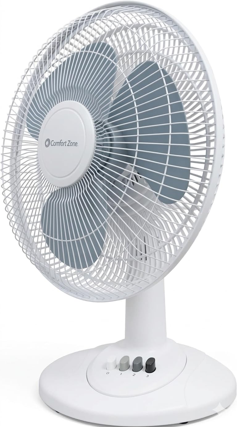 16 inch 3 Speed Oscillating Table Fan D4873