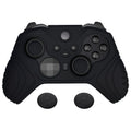 Anti Slip Silicone Case Cover for Xbox Elite Wireless Controller Series 2 with Thumb Grip Caps - Black Z11294