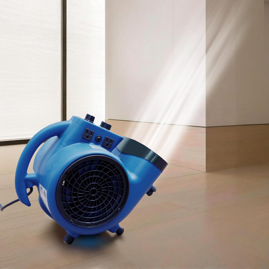 1/4 HP 1000 CFM Portable Floor Blower Fan J9606