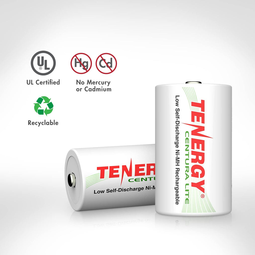 1.2V NiMH Rechargeable D Battery 8 Pack D164