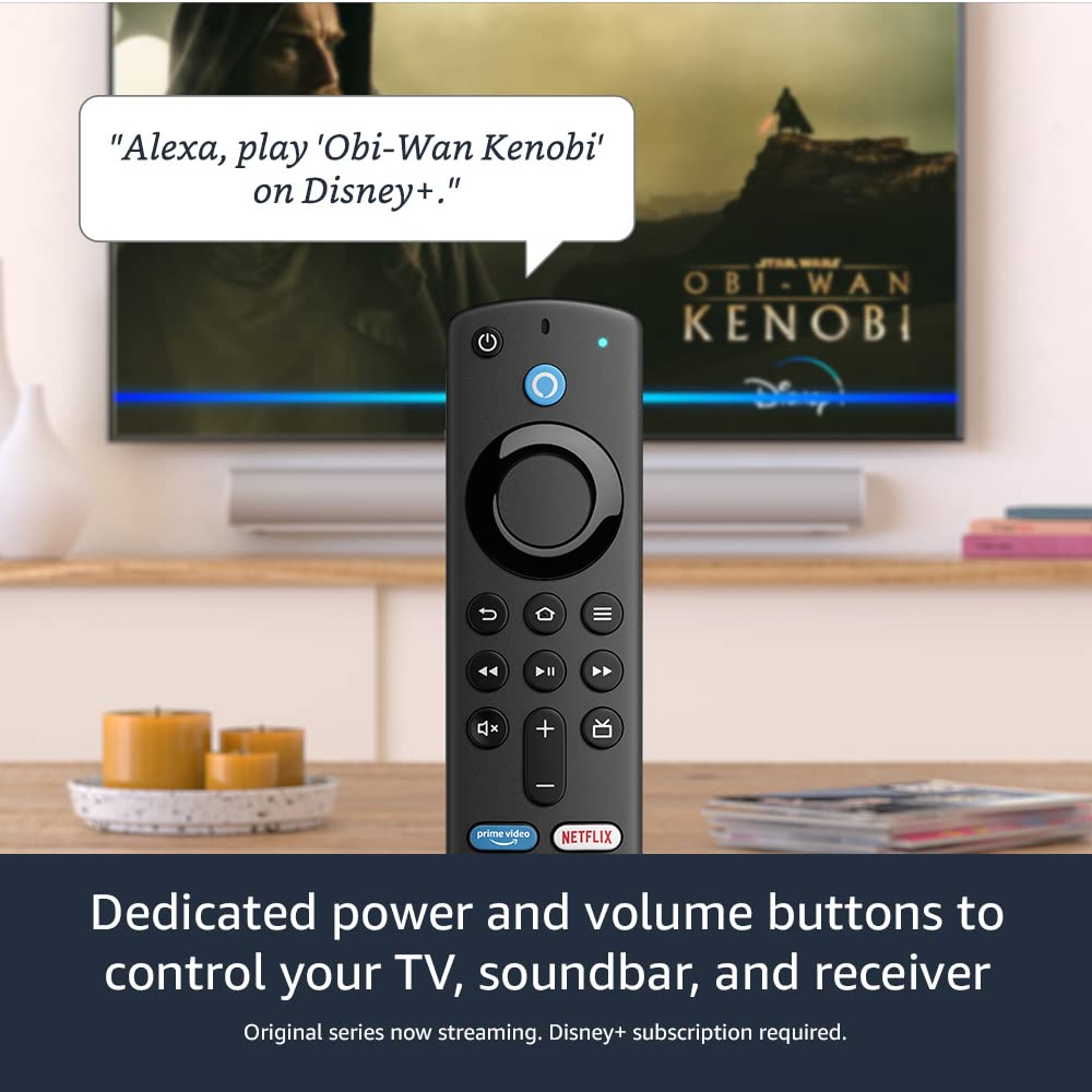 Like-New Fire TV Stick with Alexa Voice Remote T982