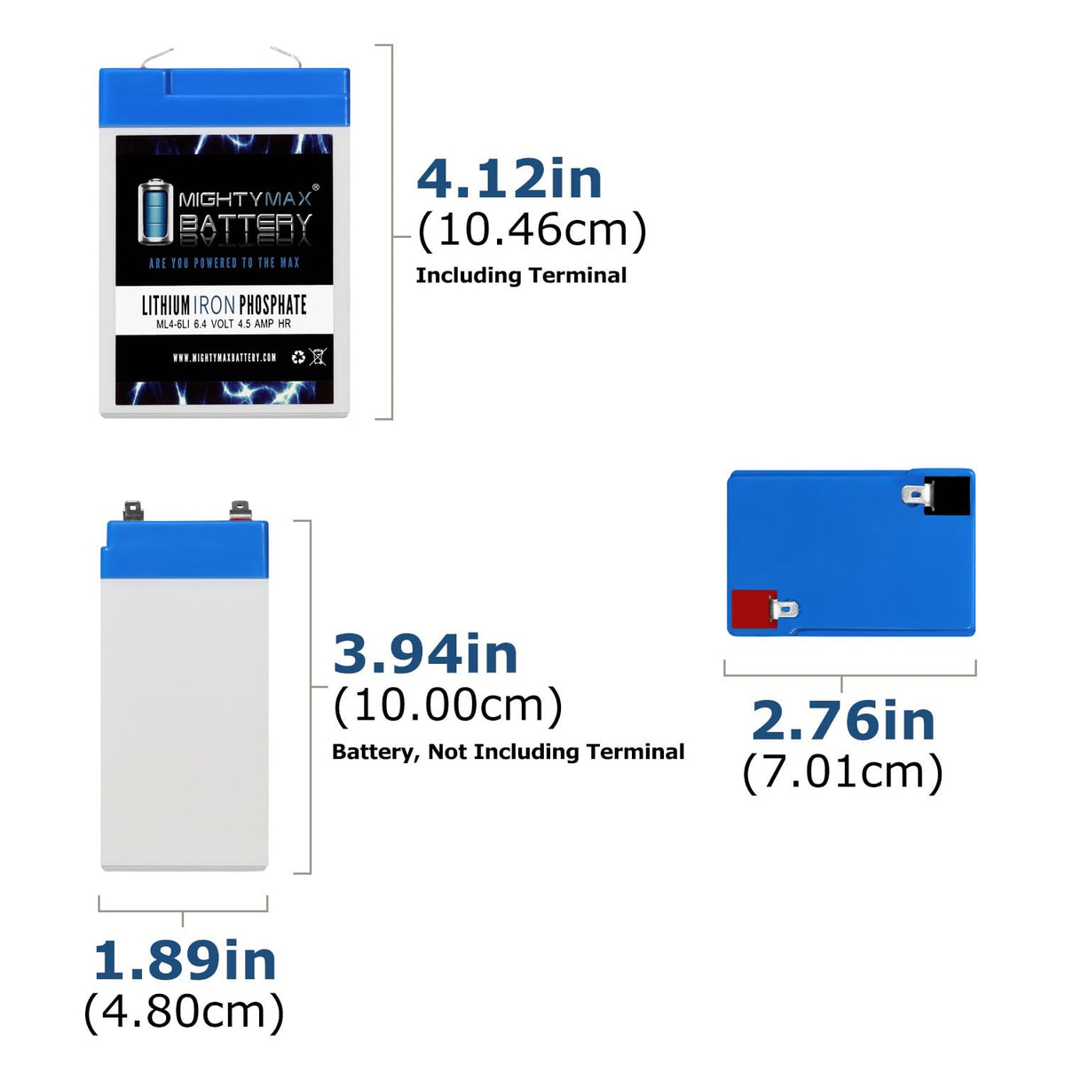 6V 4.5AH Lithium Replacement Battery E635386