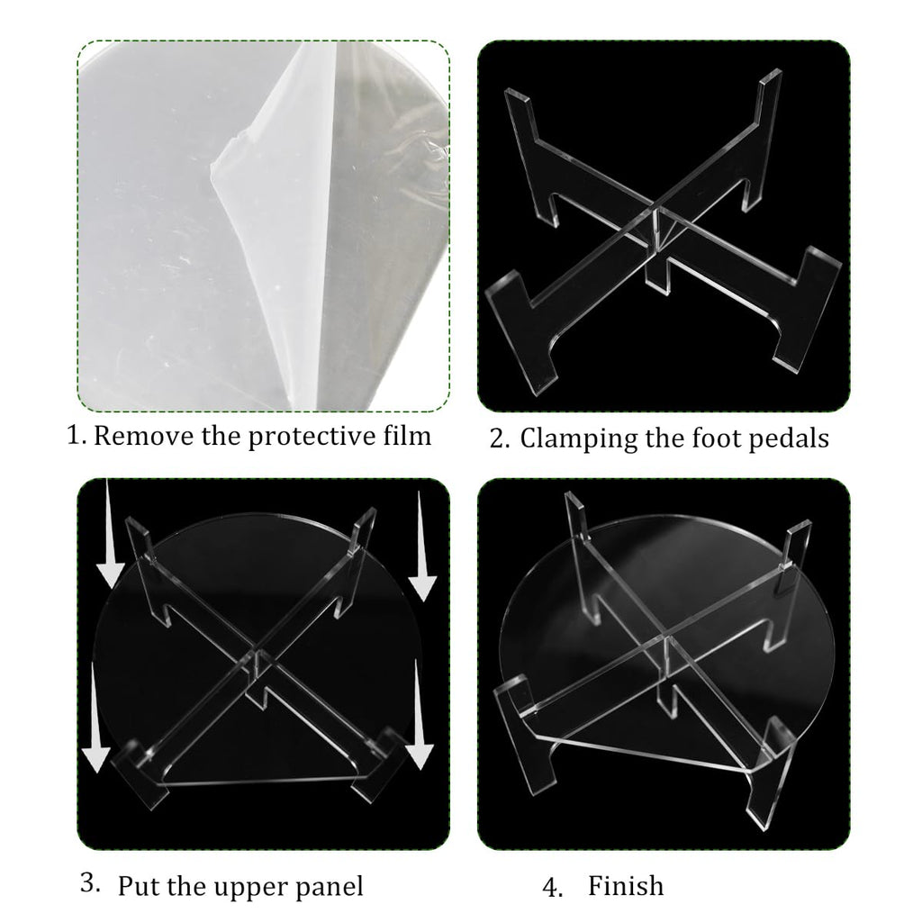 Acrylic Beverage Dispenser Stand V6908
