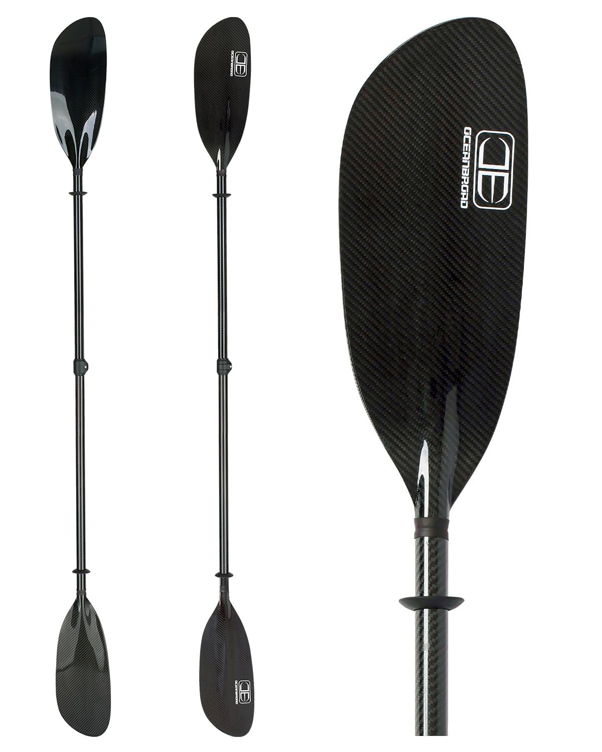 Full Carbon Fiber Adjustable Kayak Paddle A546
