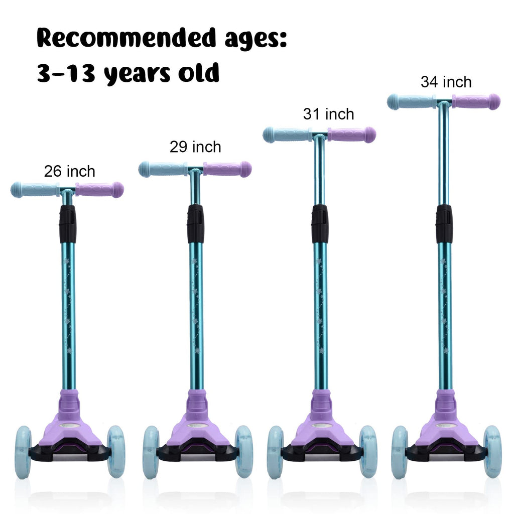 3 Wheel Scooter with Light Up Wheels L770