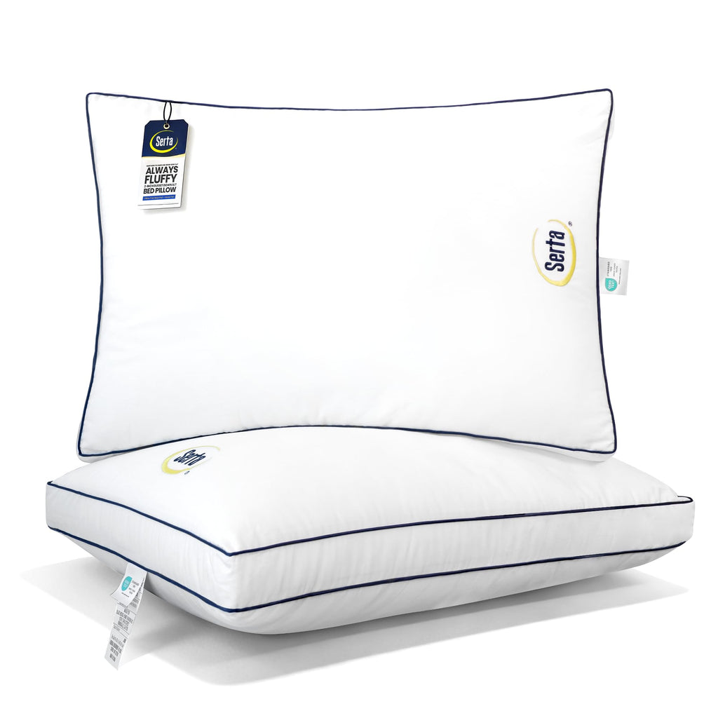 Queen Size Set of 2 Bed Pillows H191692