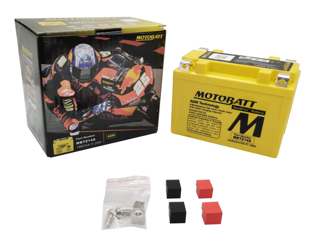 Sealed AGM Motorcycle Battery B38952