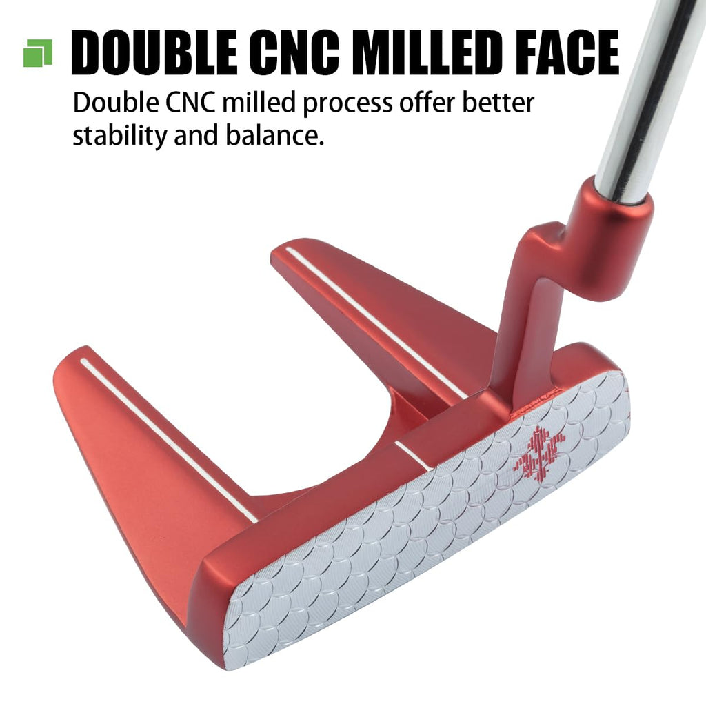 Men's Golf Putter with Head Cover E5388