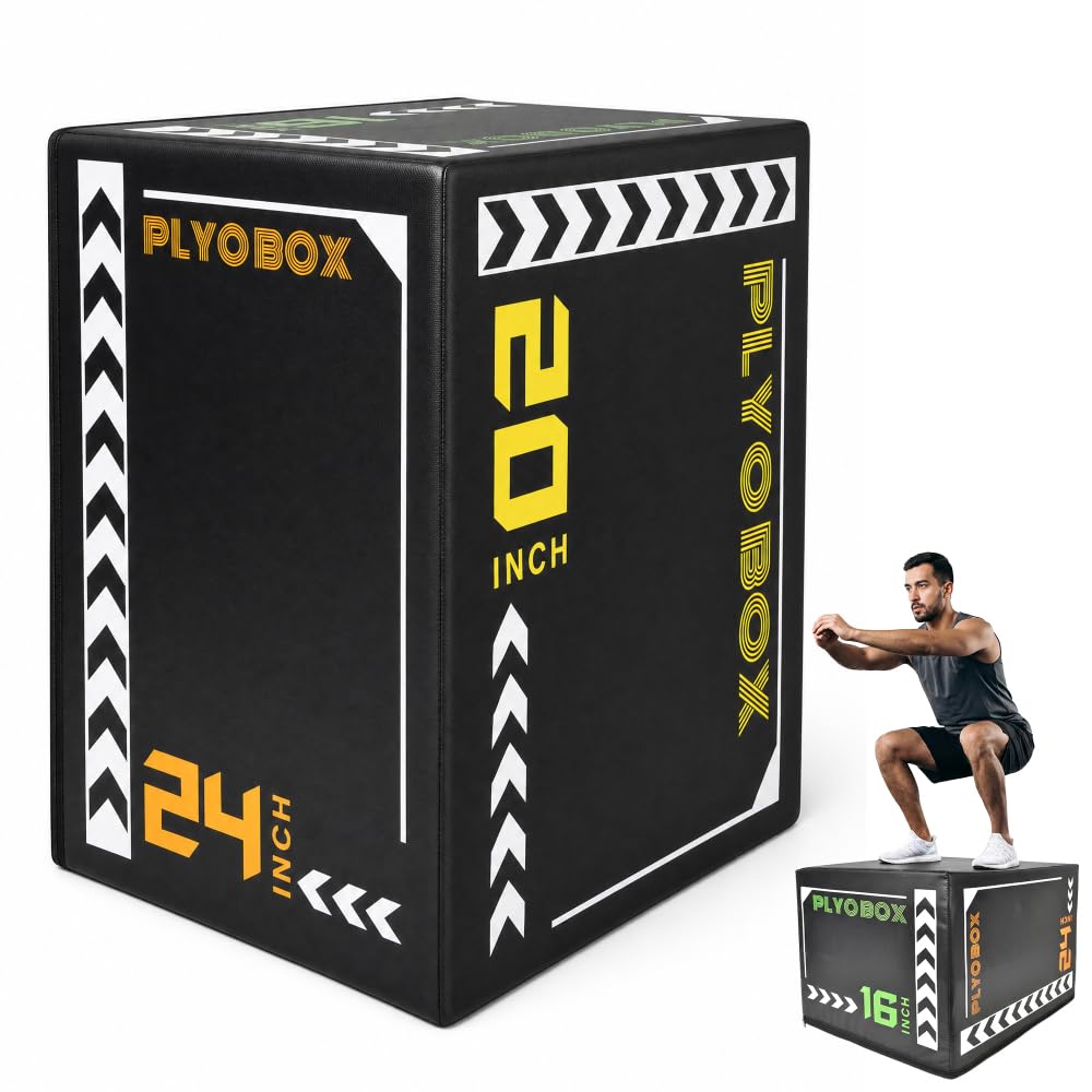 3-in-1 Adjustable Foam Plyo Box U643156