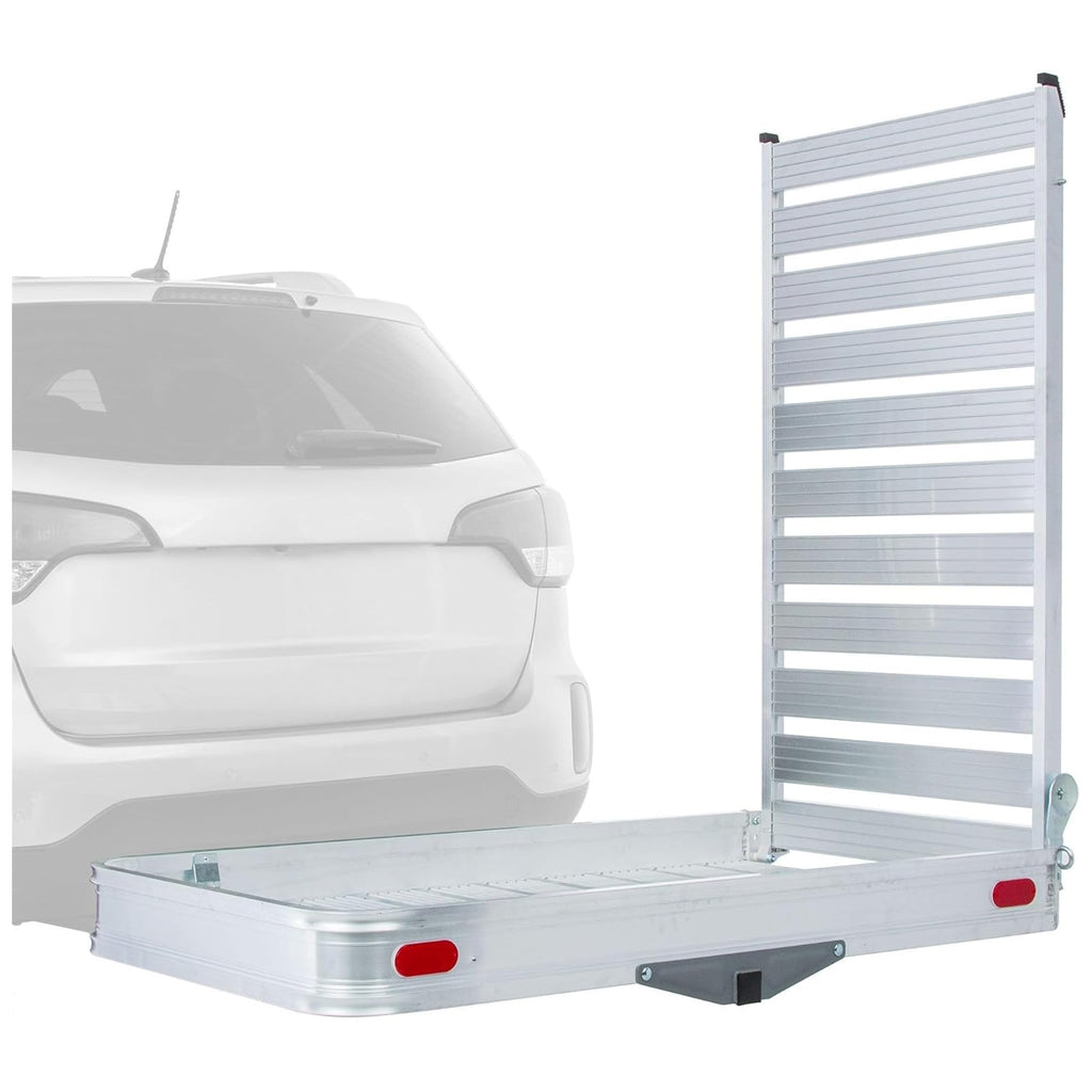 Hitch Cargo Carrier with Ramp Z2619