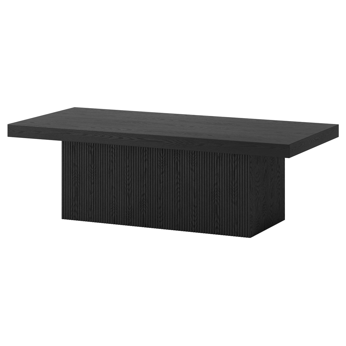 48" Modern Fluted Coffee Table Y9423