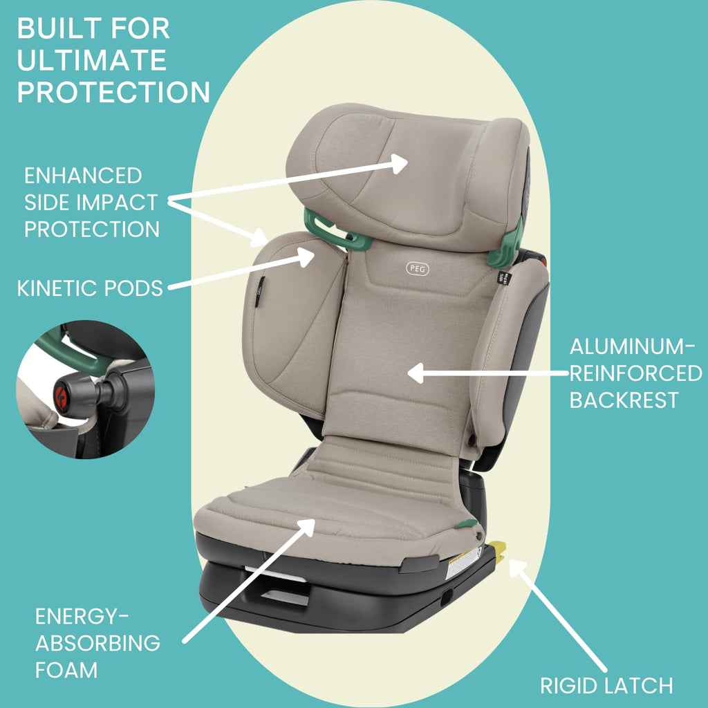 High Back Folding Booster P4682