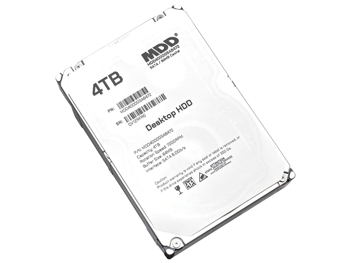 4TB 7200RPM 64MB Cache SATA 6.0Gb/s 3.5inch Internal Desktop Hard Drive H447