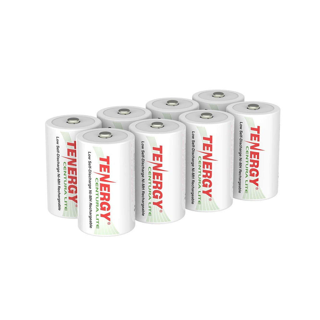 1.2V NiMH Rechargeable D Battery 8 Pack D164