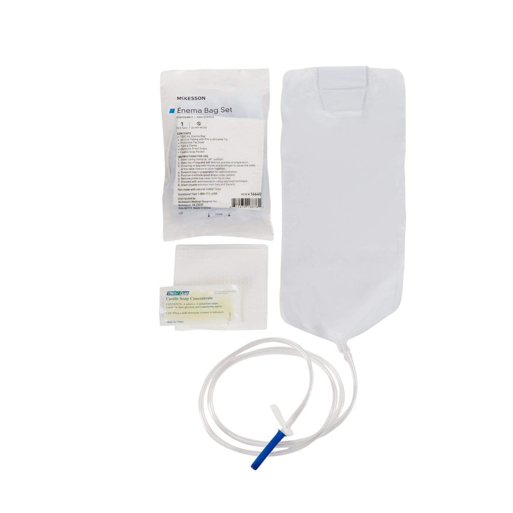 Non-Sterile Single Use Disposable Enema Bag Set 50 Count N1014