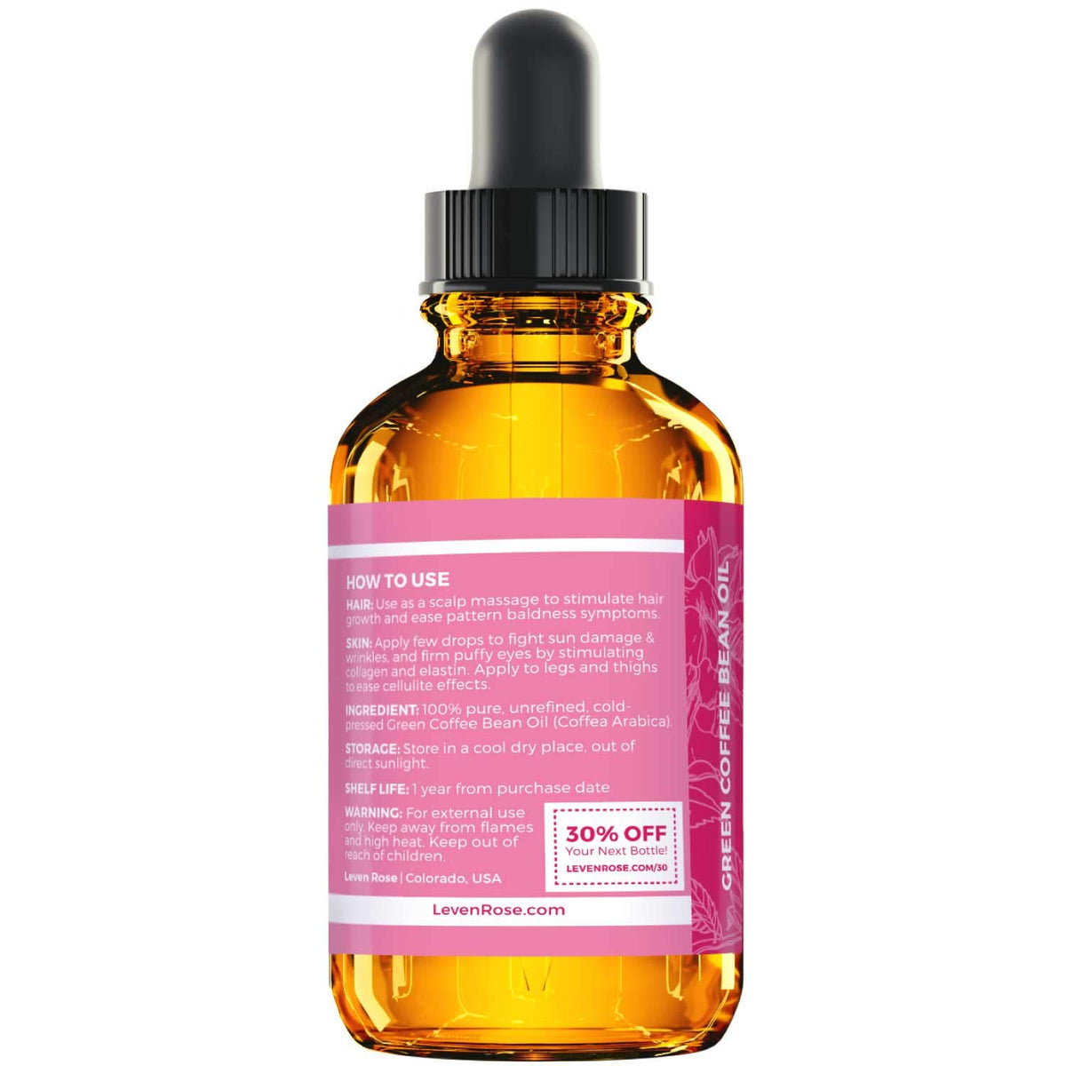 Green Coffee Bean Oil 1 oz Bottle I520