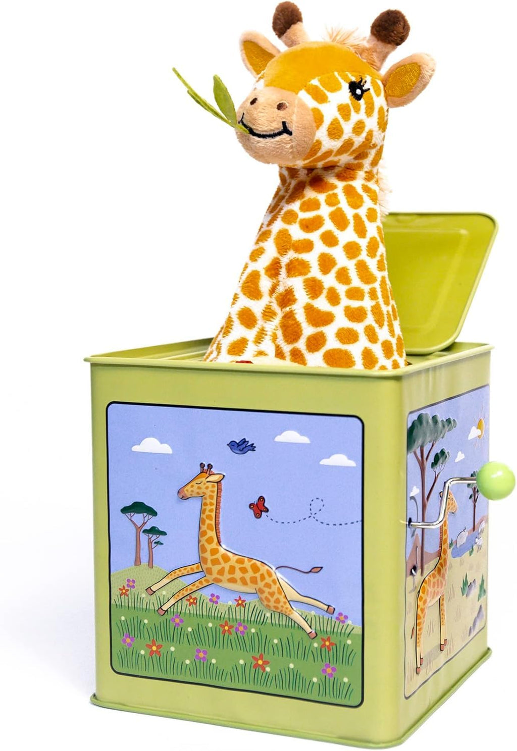 Giraffe Jack in the Box Tin Musical Toy G3754