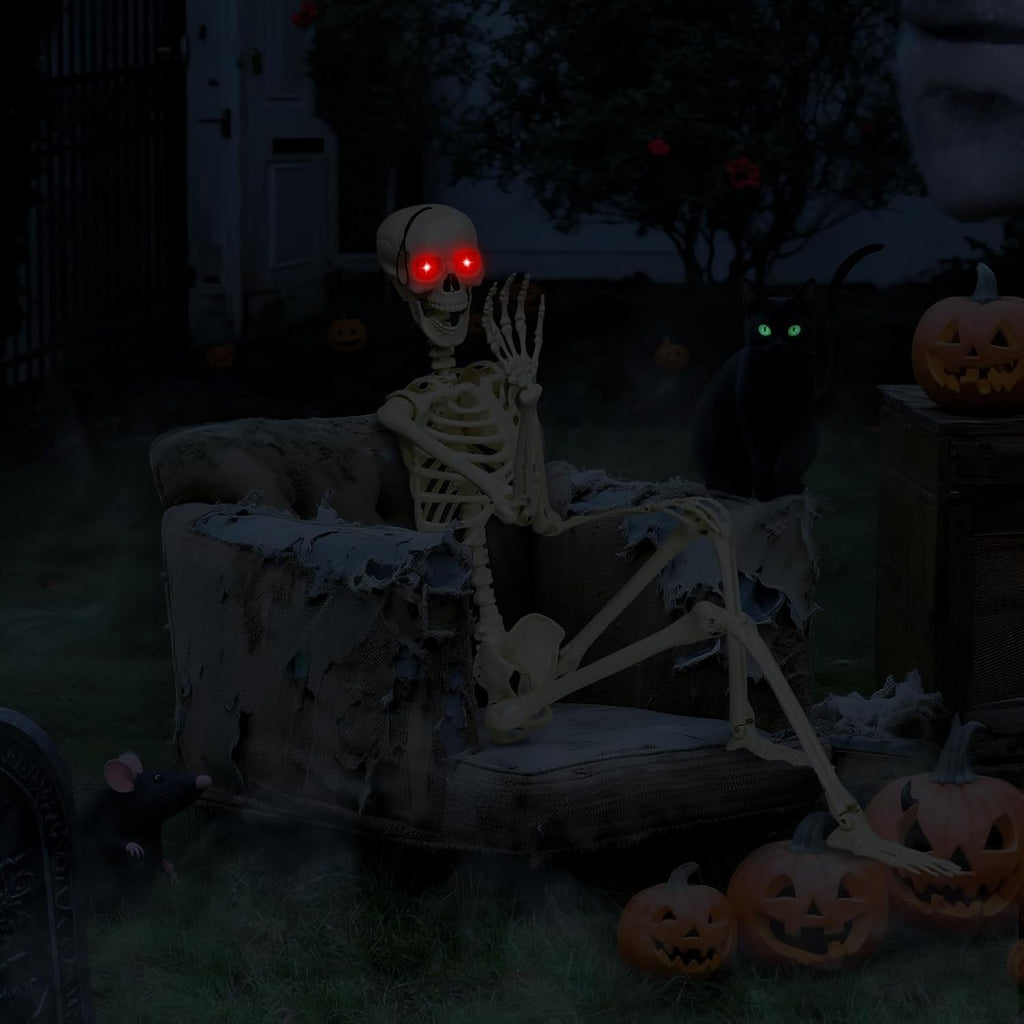 5.4Ft Posable Skeleton E17198