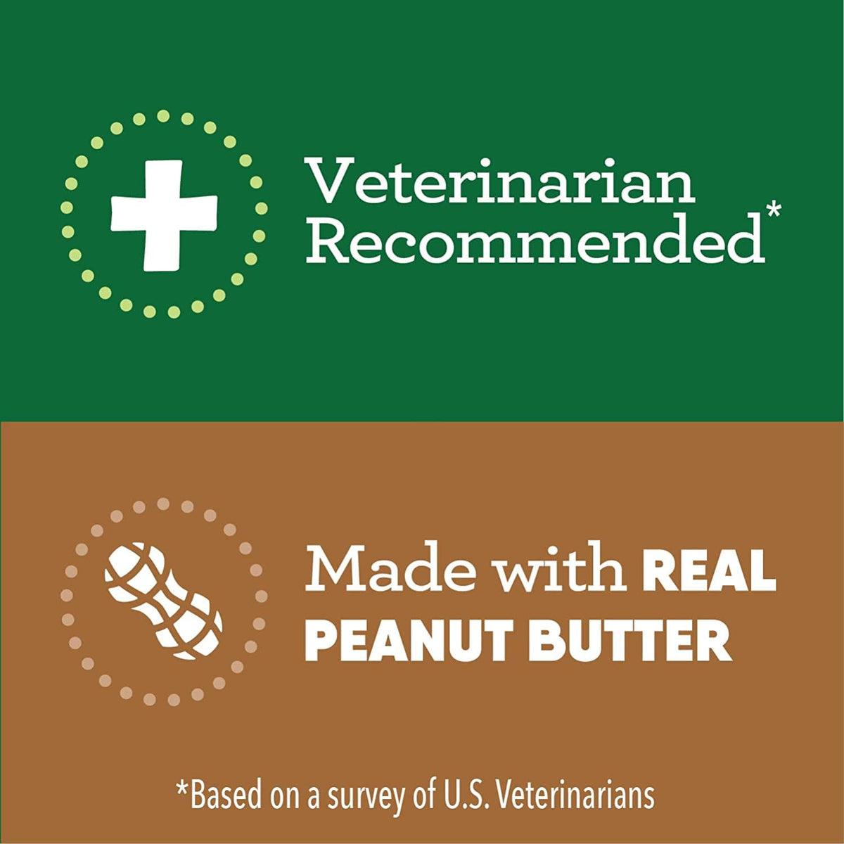 Peanut Butter Flavor Pill Pockets for Dogs 4 Pack X28987