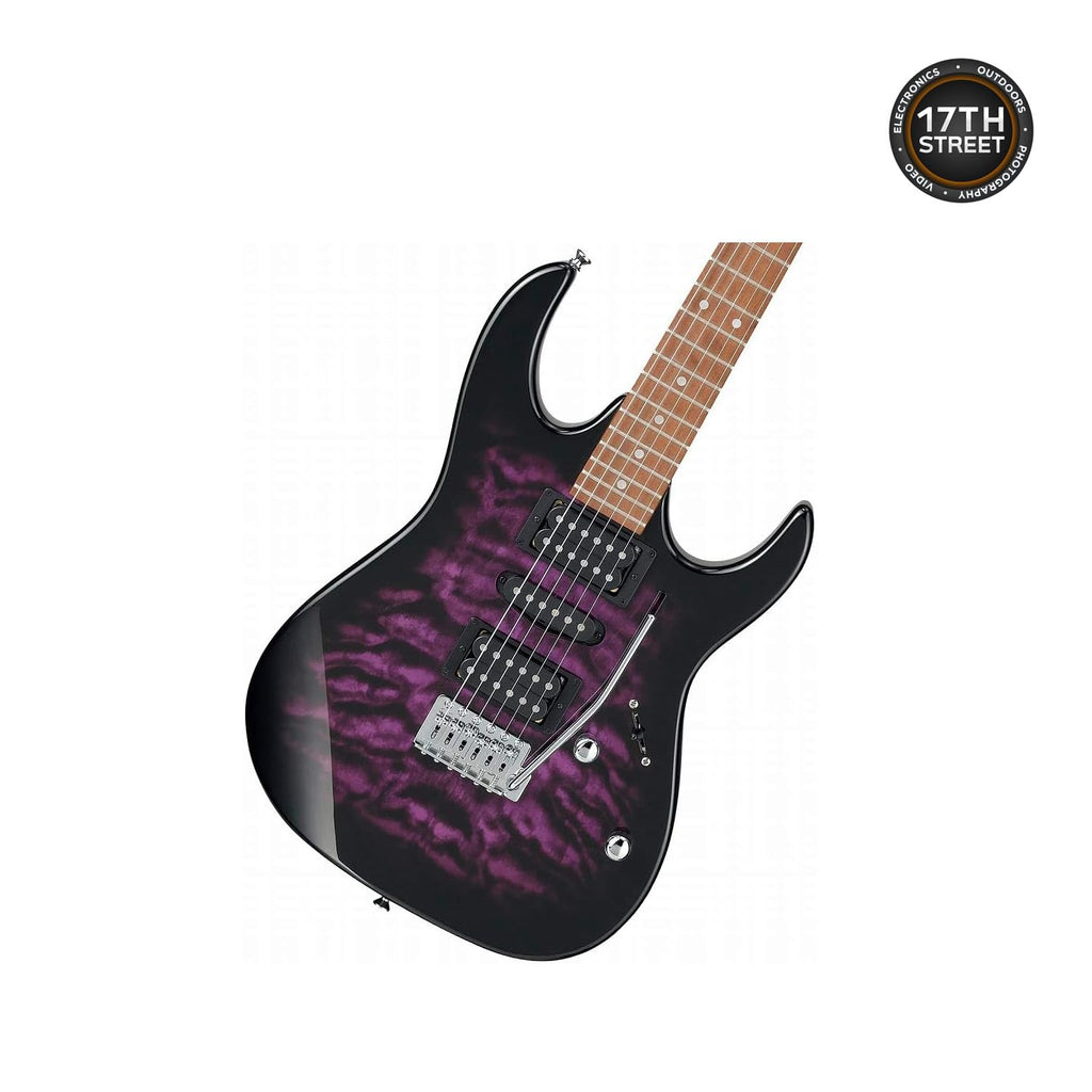 Transparent Violet Sunburst 6-String Solid-Body Electric Guitar K81473