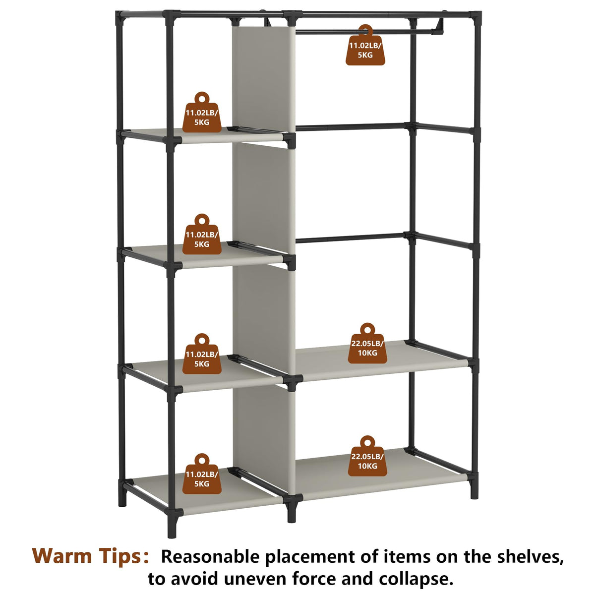 Portable Closet Organizer P770