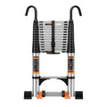 19.5FT Aluminum Telescoping Ladder 330lbs T350381