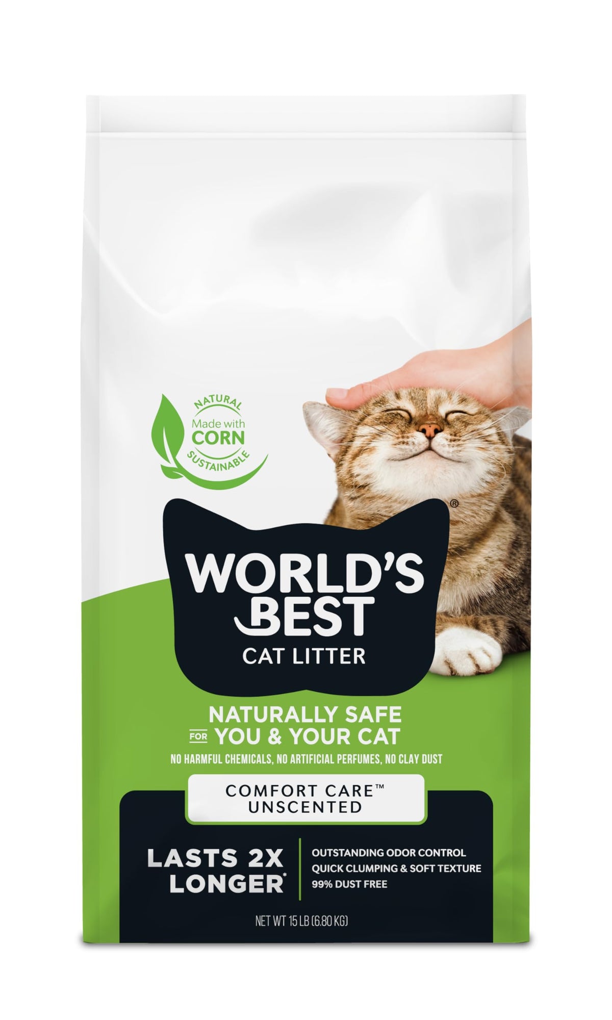 Unscented Odor Control 15 lb Cat Litter X9051