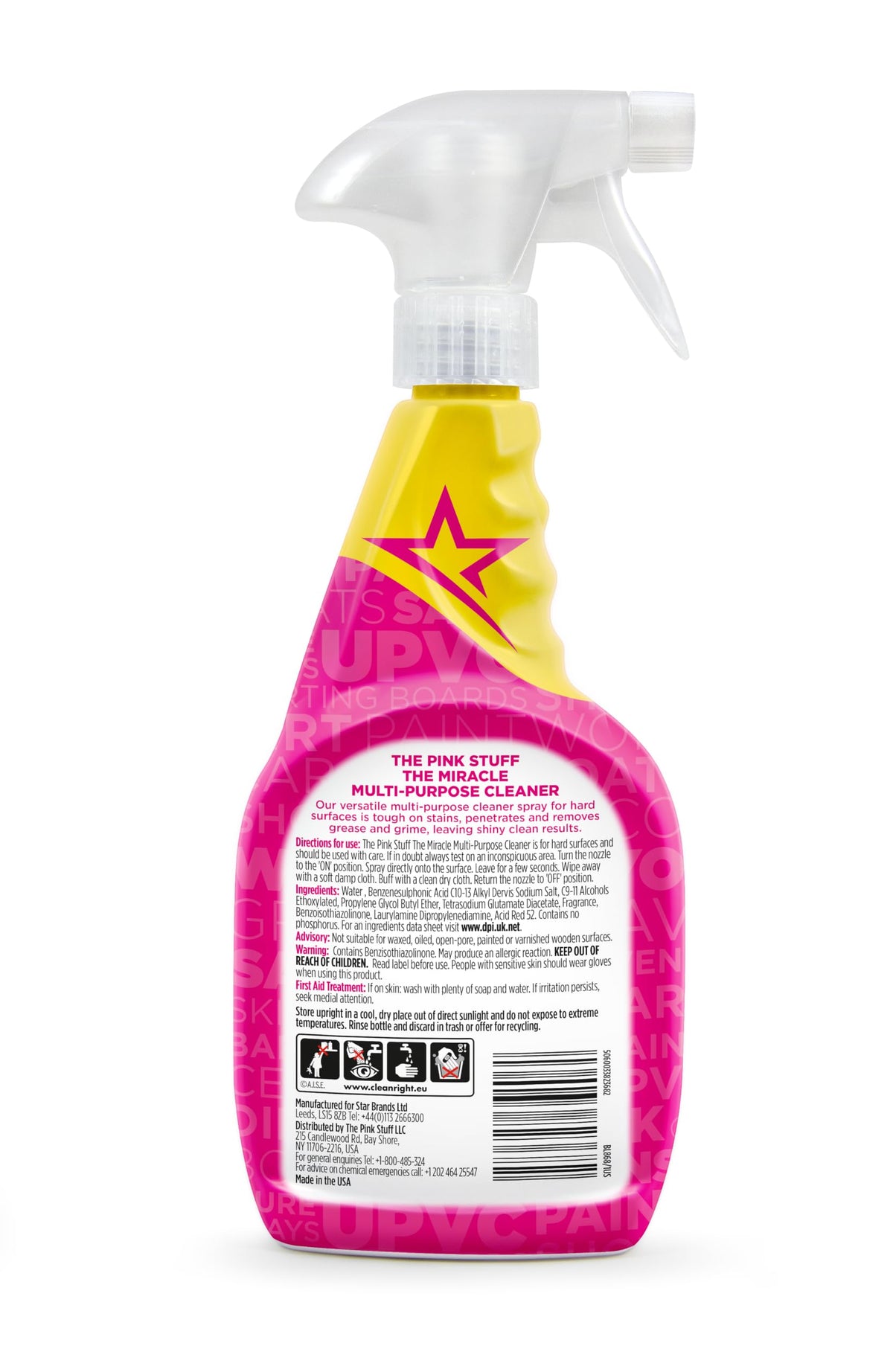 Multi-Purpose Cleaner Spray, 25 Fl Oz W46867