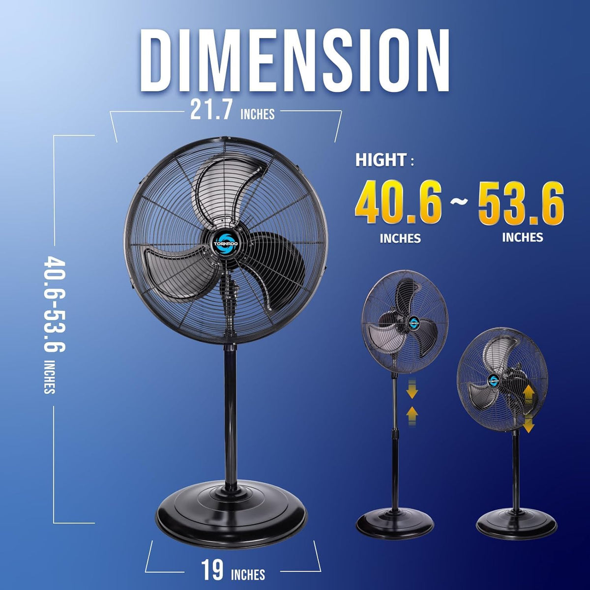 20'' Oscillating Pedestal Fan G324653