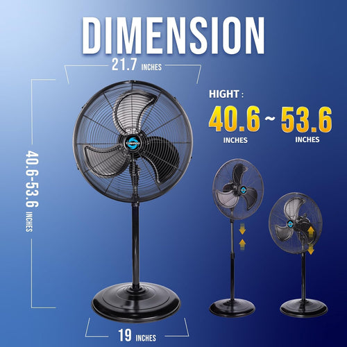 20'' Oscillating Pedestal Fan G324653