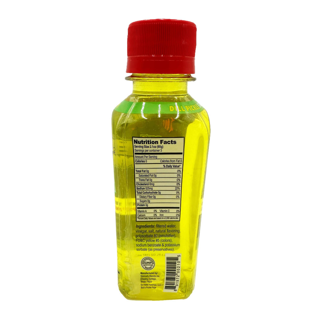 Electrolyte Pickle Shot Zero Caffeine & Gluten-Free 6.3 Oz (Pack of 18, Dill Pickle) H43038
