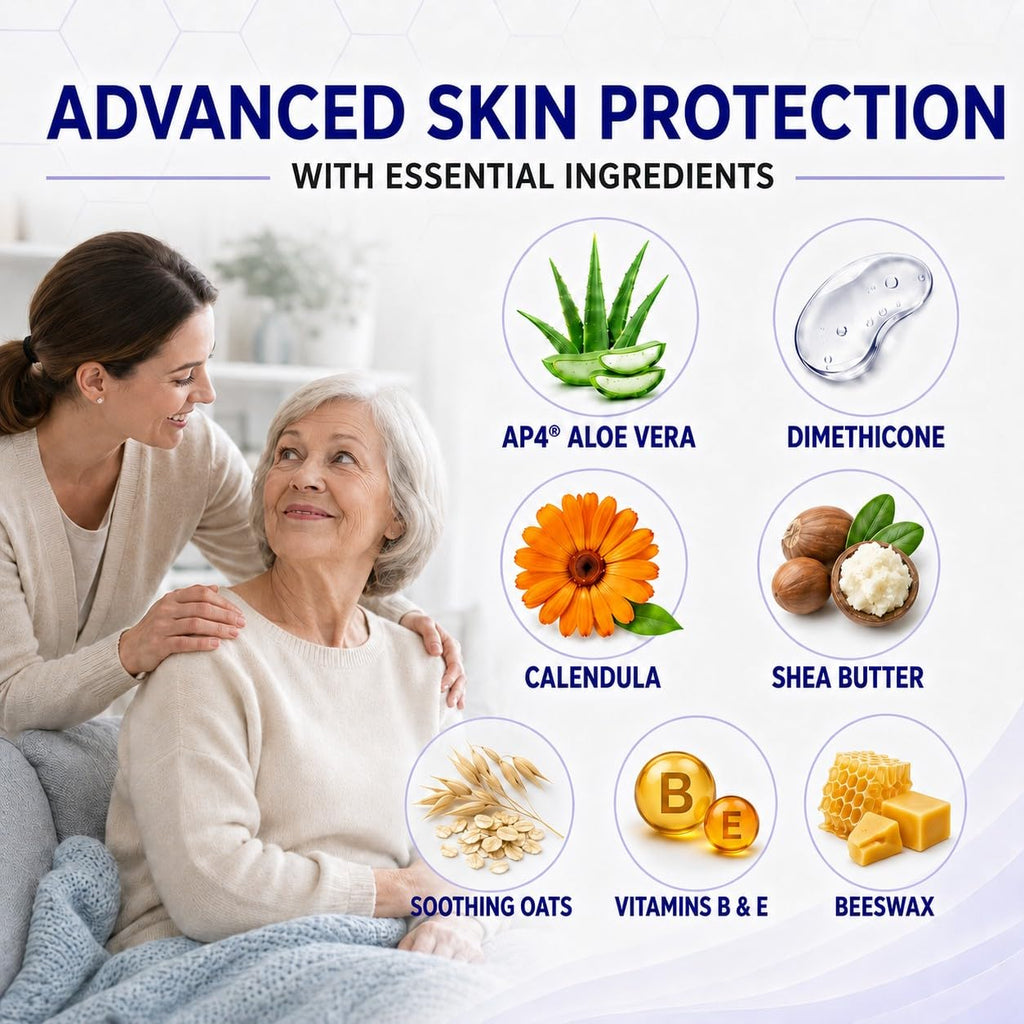 Healing Cream for Pressure Sores with Calendula and Aloe, 4 oz Jar T66201