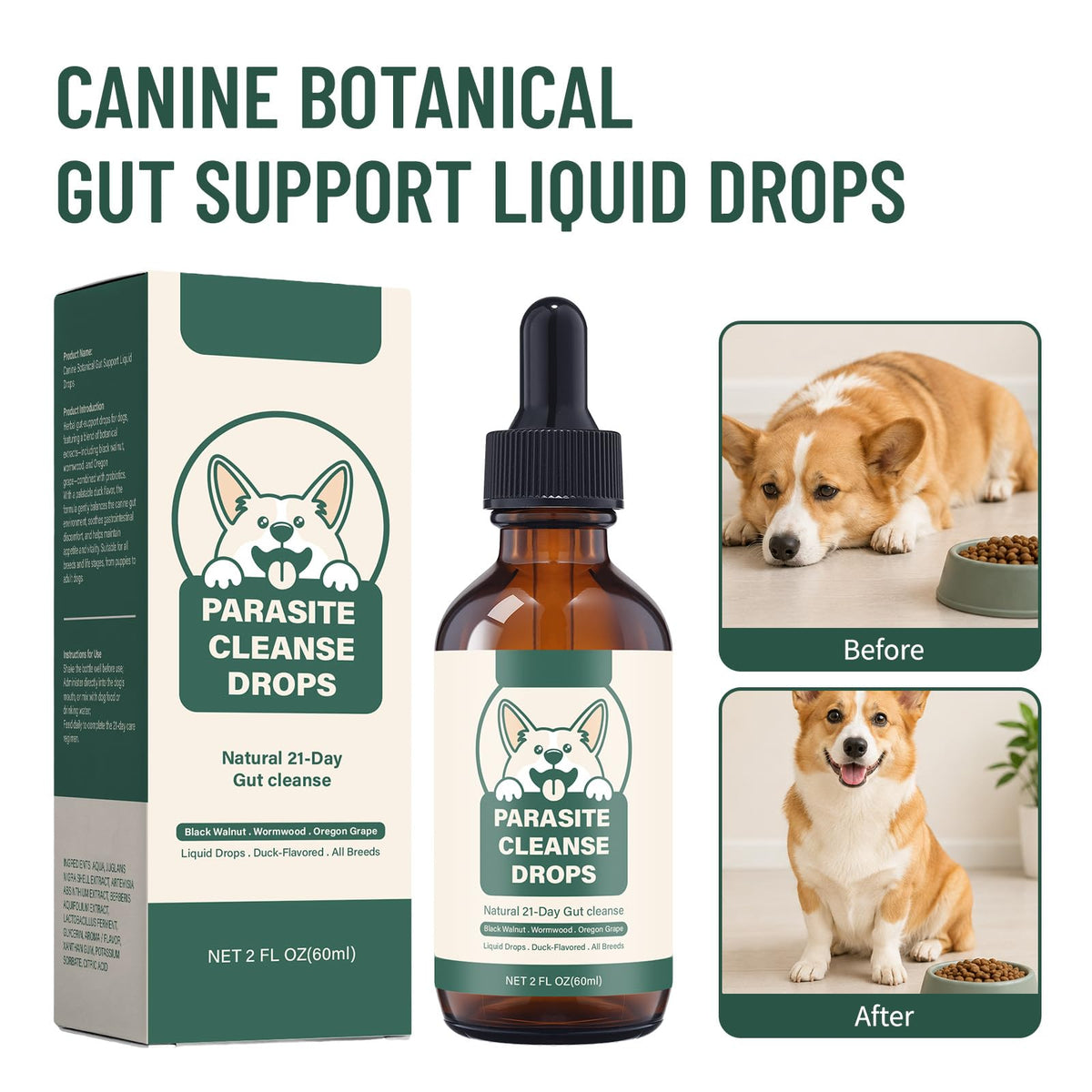 Herbal Probiotic Drops 60 ML O3020